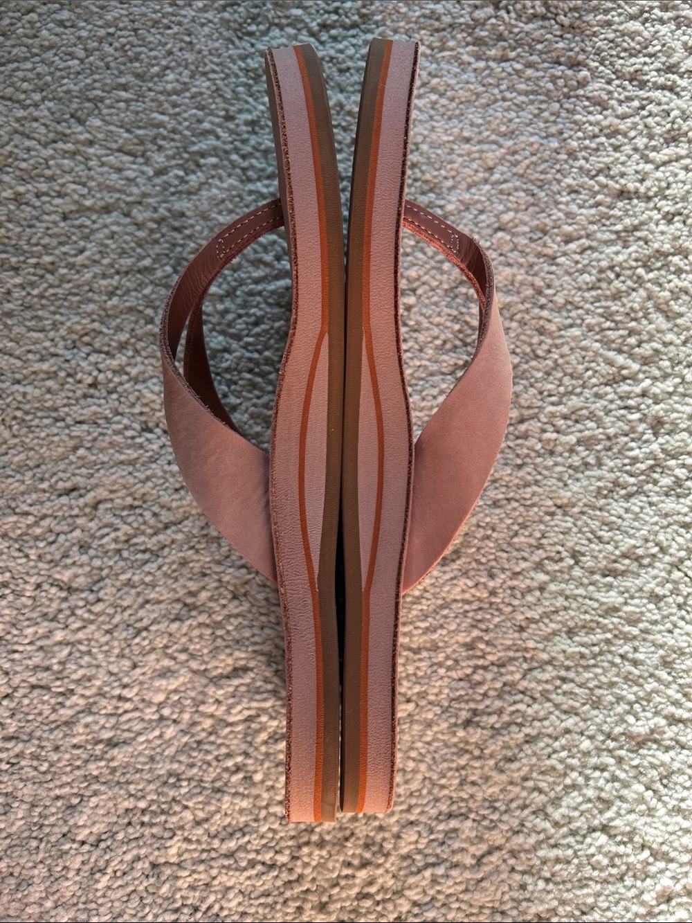 Bombas Sunrise Nubuck Flip Flop - pink - Picture 3 of 6